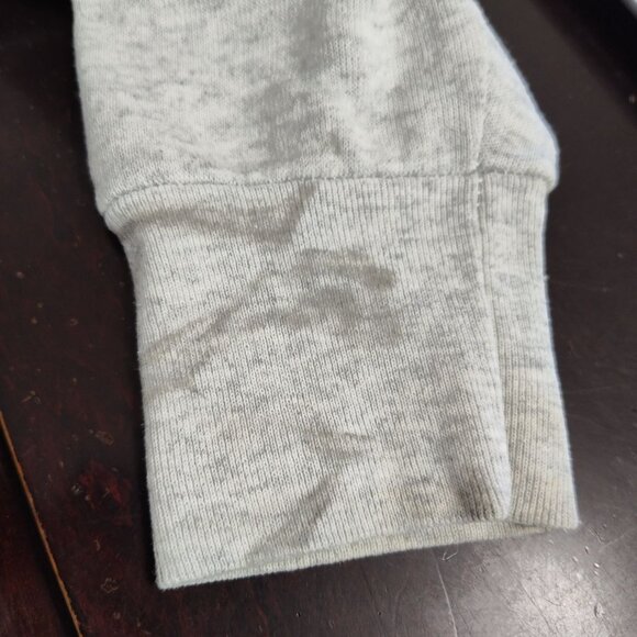 Vtg Delta Carquest Bowl Sweatshirt Women Men Size L Heather Gray Made in USA - Picture 11 of 12